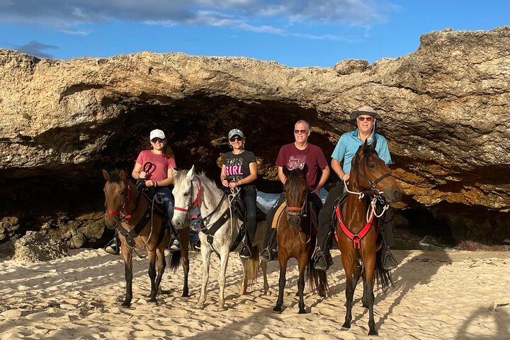 2-Hour Horseback Riding Tour to Little Natural Bridge in Aruba, photo 2 of 10