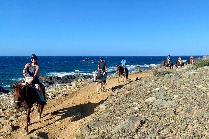 Horseback Ride Tour to Natural Pool in Arikok National Park, photo 3 of 10