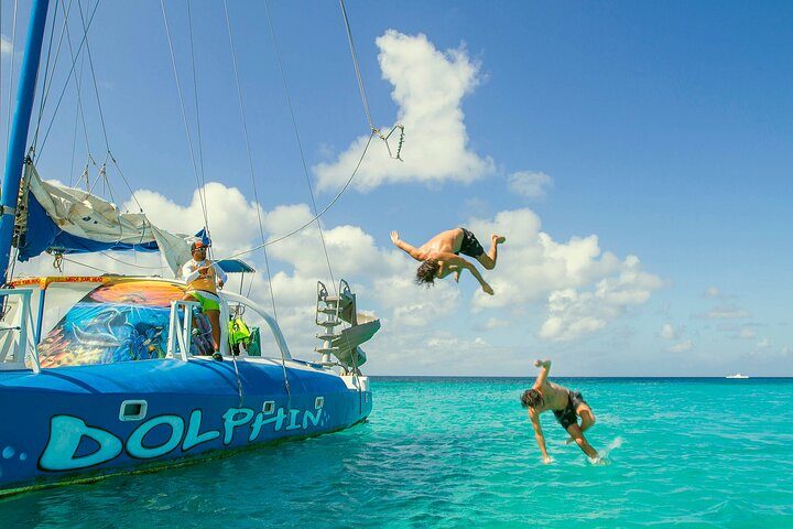 Private Catamaran Adventure Cruise with Rope Swing and Water Slide, photo 2 of 10