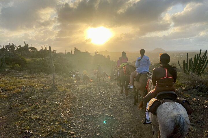 Horseback Ride Tour to Natural Pool in Arikok National Park, photo 7 of 10