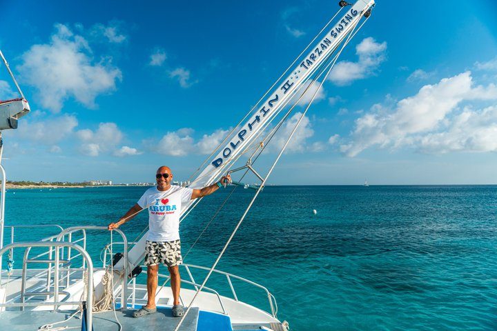 Private Catamaran Adventure Cruise with Rope Swing and Water Slide, photo 5 of 10