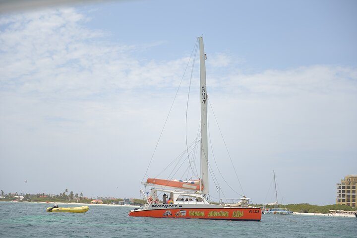 Banana Adventure Catamaran Shipwreck Snorkel and Turtle Swim, photo 2 of 5