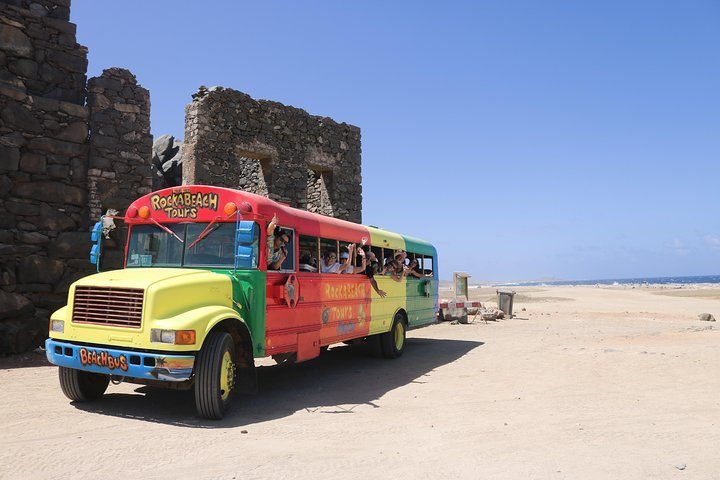 Colorful Beach Bus Sightseeing Tour of Aruba, photo 6 of 10
