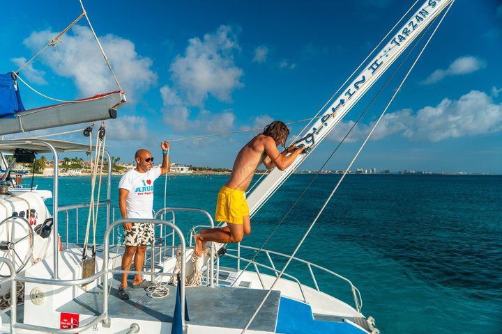 Dolphin Catamaran Snorkel and Sail with Open Bar, photo 4 of 10