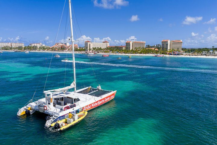Arusun Catamaran Sail with Snorkeling in Aruba, photo 4 of 10