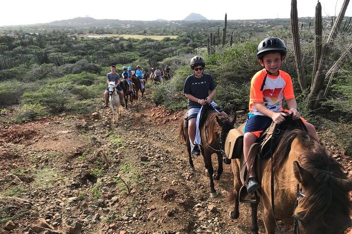 Horseback Ride Tour to Natural Pool in Arikok National Park, photo 5 of 10
