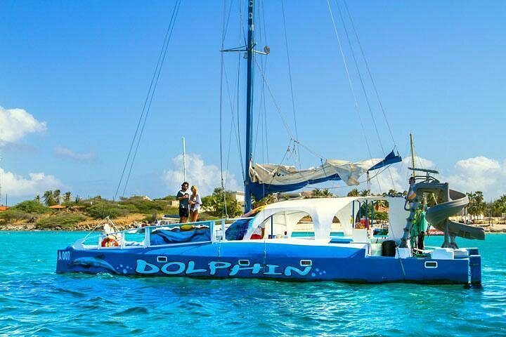 Aruba Sunset Sail Cruise Aboard The Dolphin Catamaran, photo 7 of 10