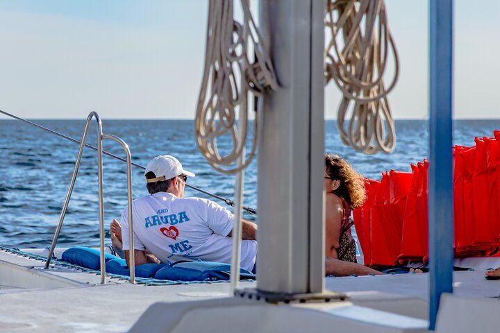 Aruba Sunset Sail Cruise Aboard The Dolphin Catamaran, photo 9 of 10