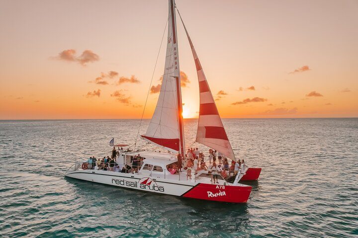 Aruba Sunset Catamaran Sail with Appetizers and Open Bar, photo 10 of 10